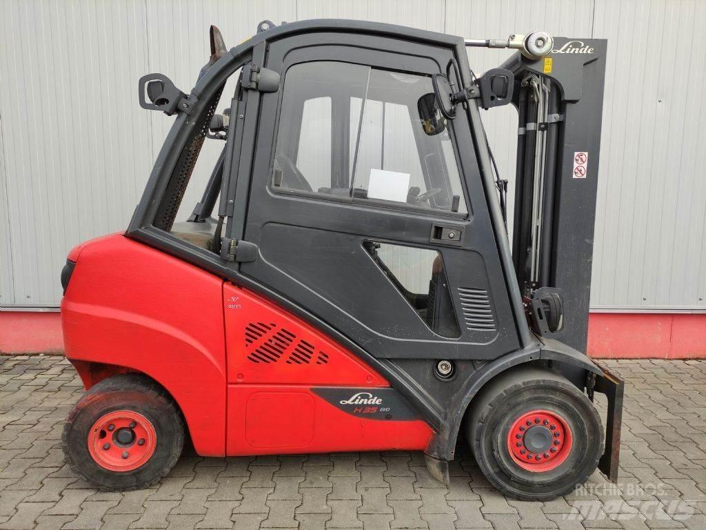 Linde H35D-02-393-EVO 디젤 지게차