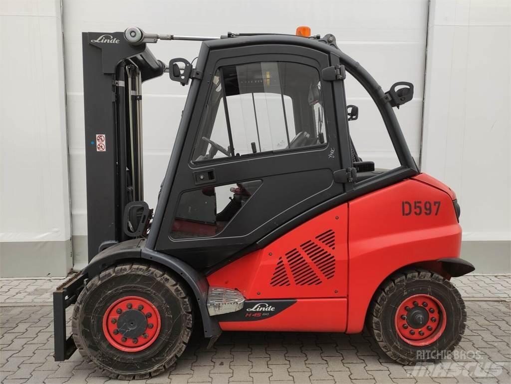 Linde H45D-02-394 EVO 디젤 지게차