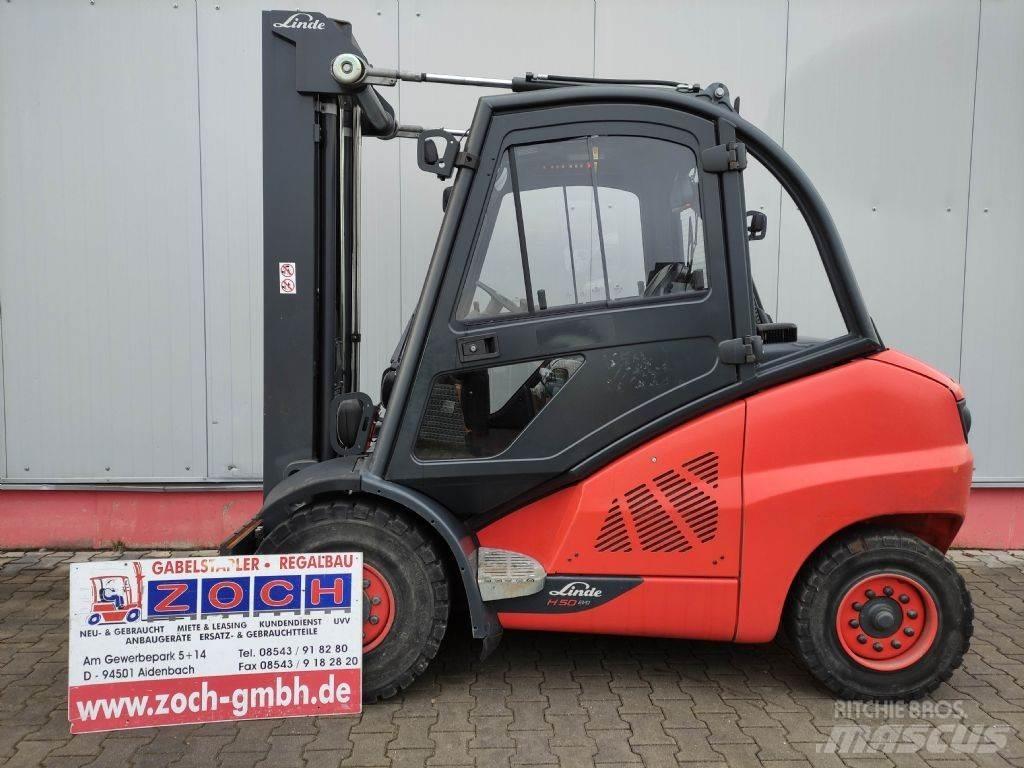 Linde H50D-02-394-EVO 디젤 지게차