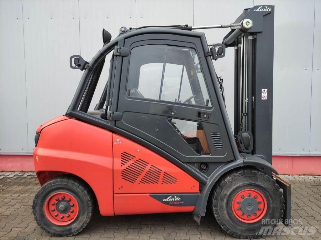 Linde H50D-02-394-EVO 디젤 지게차