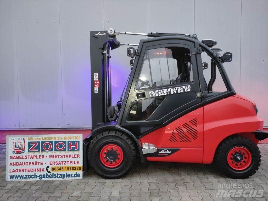 Linde H50D-02/600-394 EVO 디젤 지게차