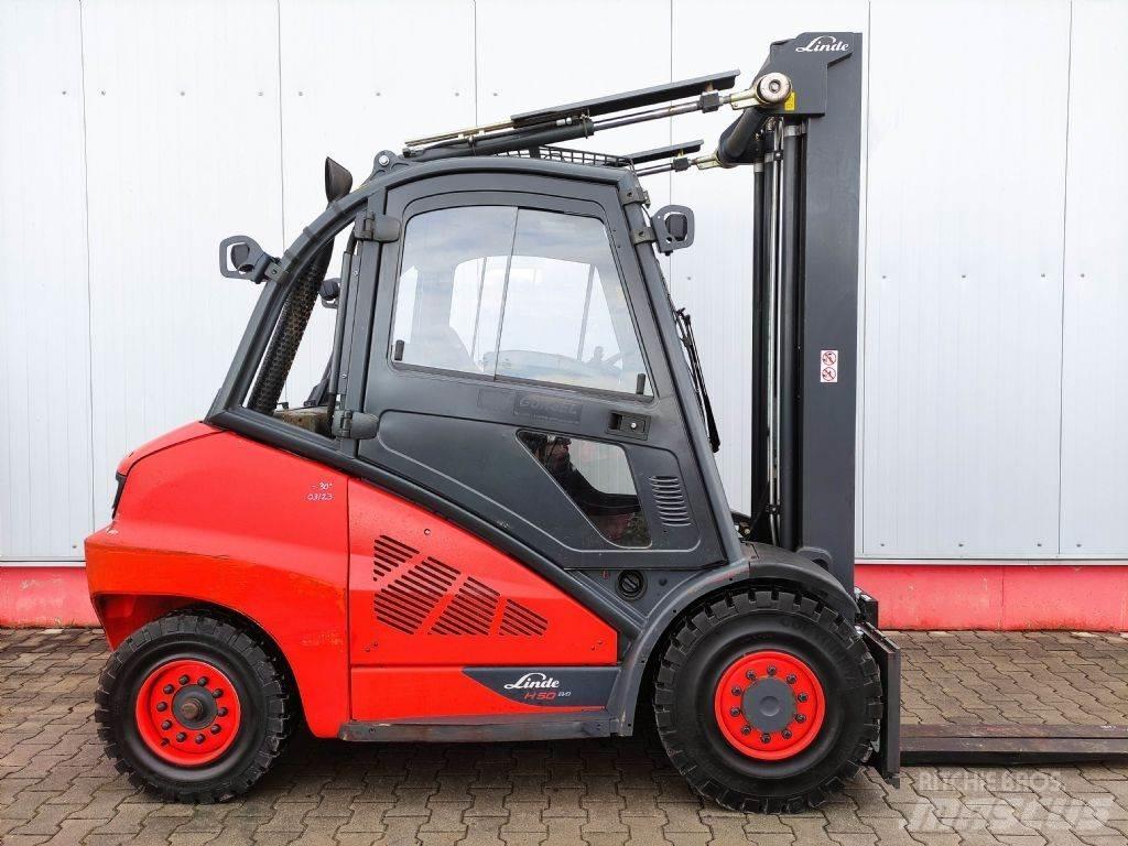 Linde H50D-02/600-394-EVO 디젤 지게차