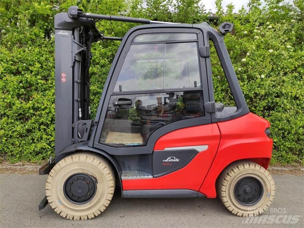Linde H50D-1204 디젤 지게차