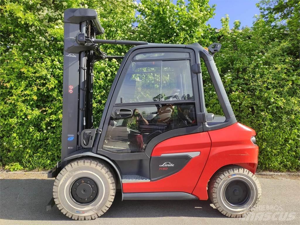 Linde H50D-1204 디젤 지게차