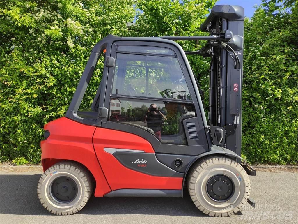 Linde H50D-1204 디젤 지게차