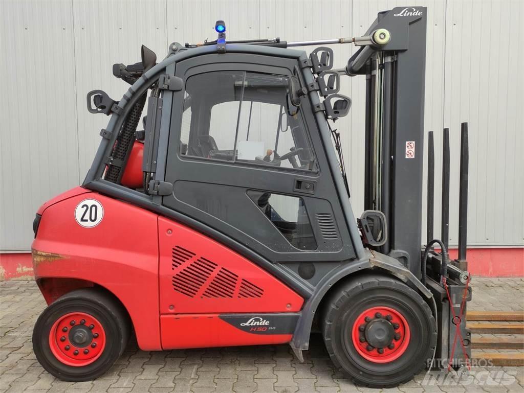 Linde H50T-02-394 EVO LPG 지게차