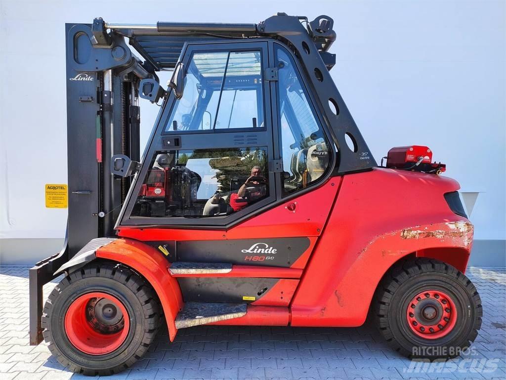 Linde H80D-03/900-396-EVO 디젤 지게차