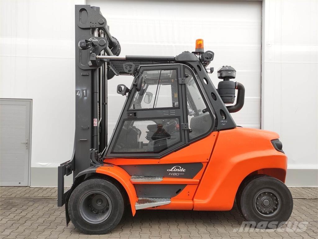 Linde H80D-03/900-396 EVO 디젤 지게차