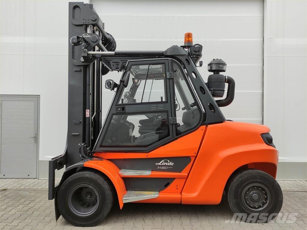 Linde H80D-03/900-396/EVO 디젤 지게차