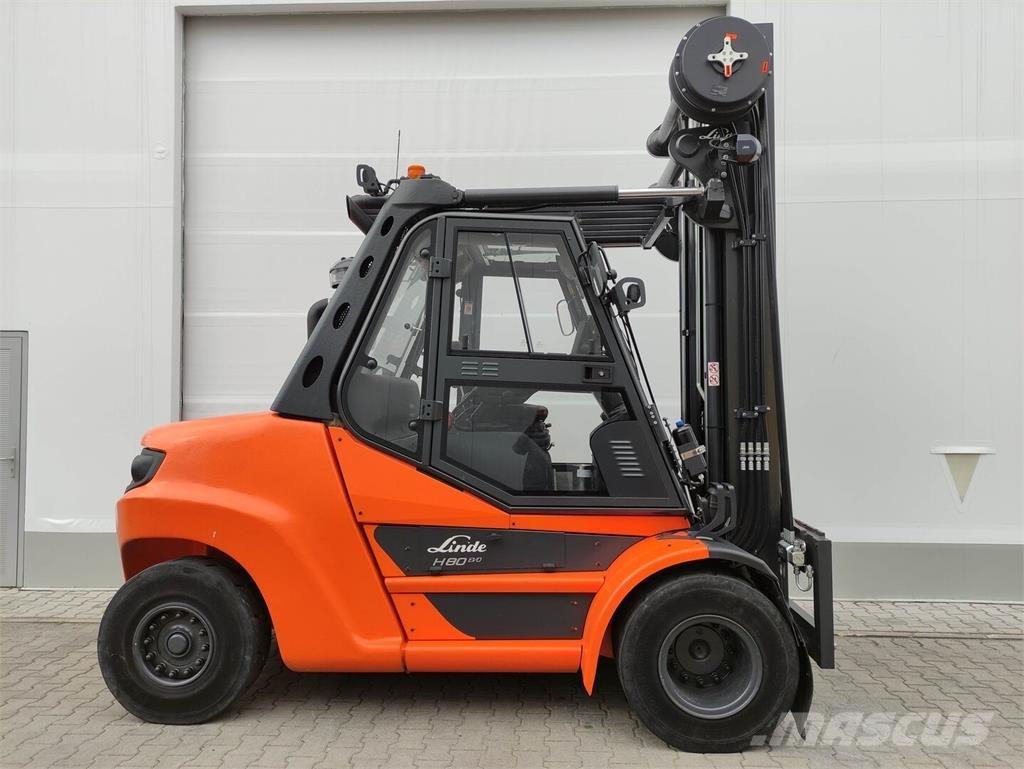 Linde H80D-03/900-396/EVO 디젤 지게차