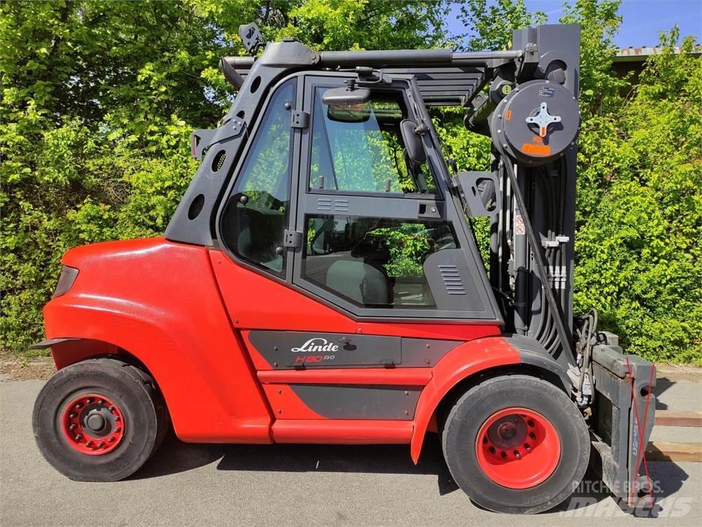 Linde H80D-03/900-EVO (M) 디젤 지게차