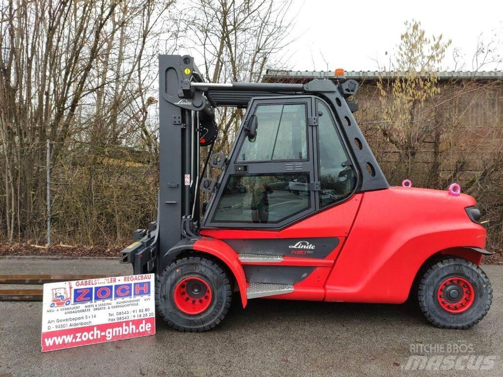 Linde H80D-1100-03-396 디젤 지게차