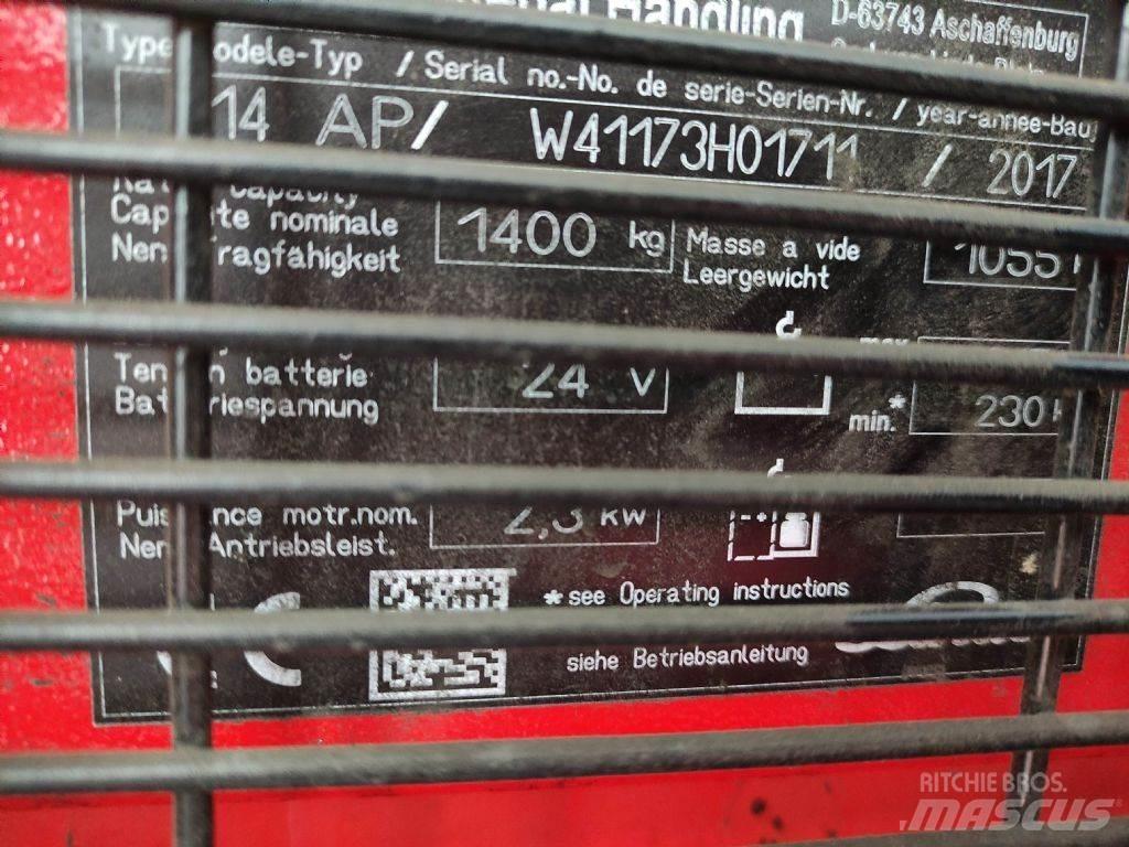 Linde L14APi 포크리프트