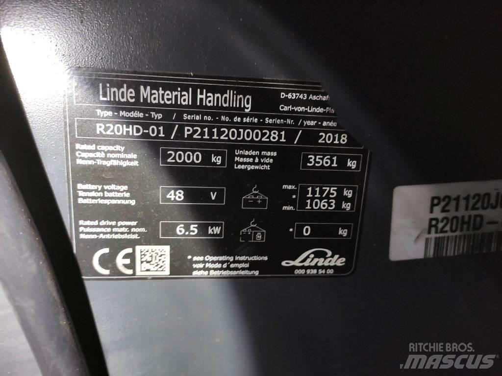 Linde R20HD-01-1120 리치 트럭