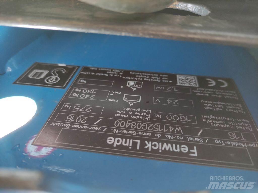 Linde T16 경량 리프터