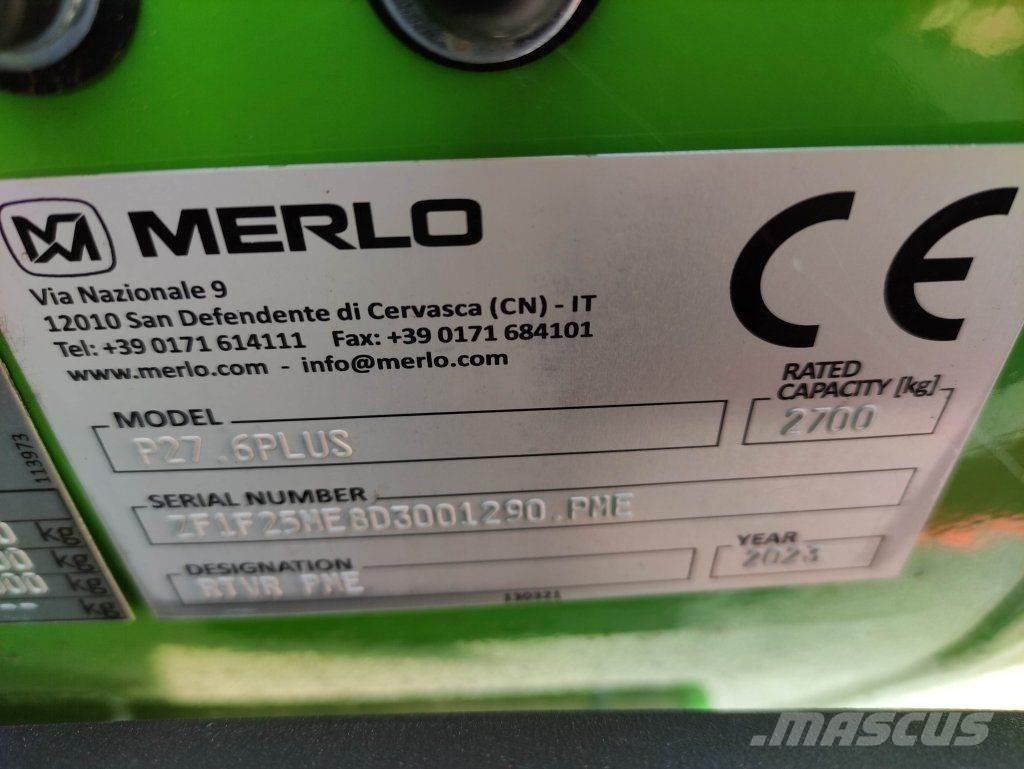 Merlo P27.6 Plus - 40km/h 텔러 핸들러