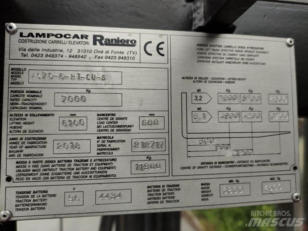 Raniero AC70-6-HT-CU-S 전동 지게차