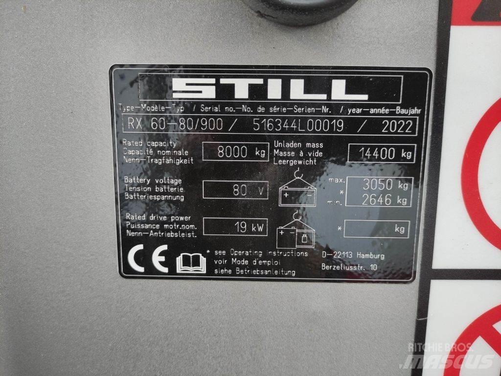Still RX60-80/900 전동 지게차