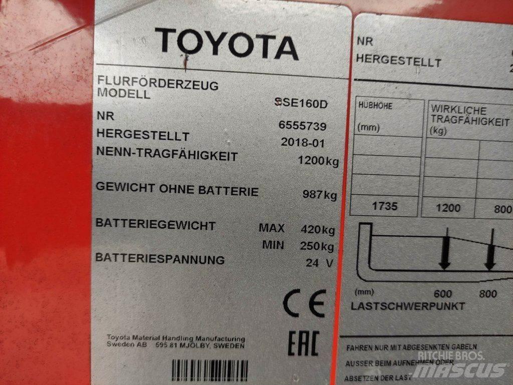 Toyota SSE160D 포크리프트