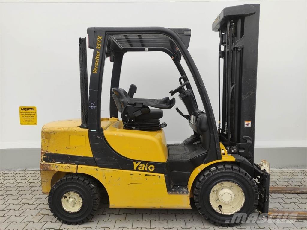 Yale GDP35VXE2445 디젤 지게차