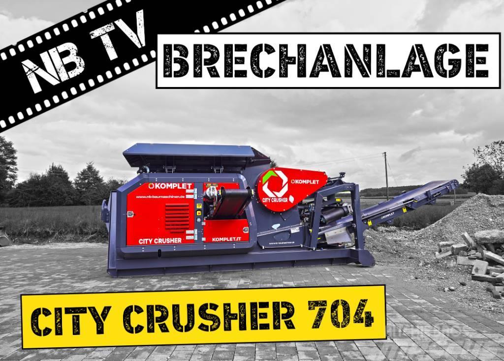 Komplet City Crusher 704 | Backenbrecher Hakenlift 스크리너