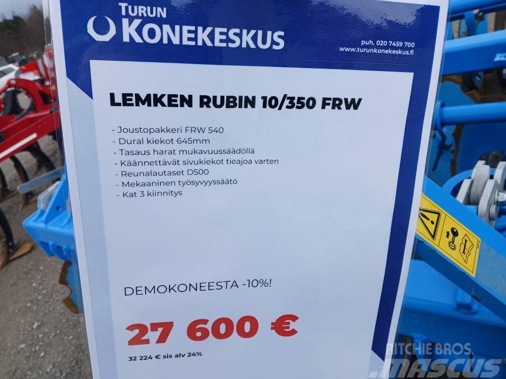 Lemken Rubin 10/350Frw 디스크 하로우(쇄토기)