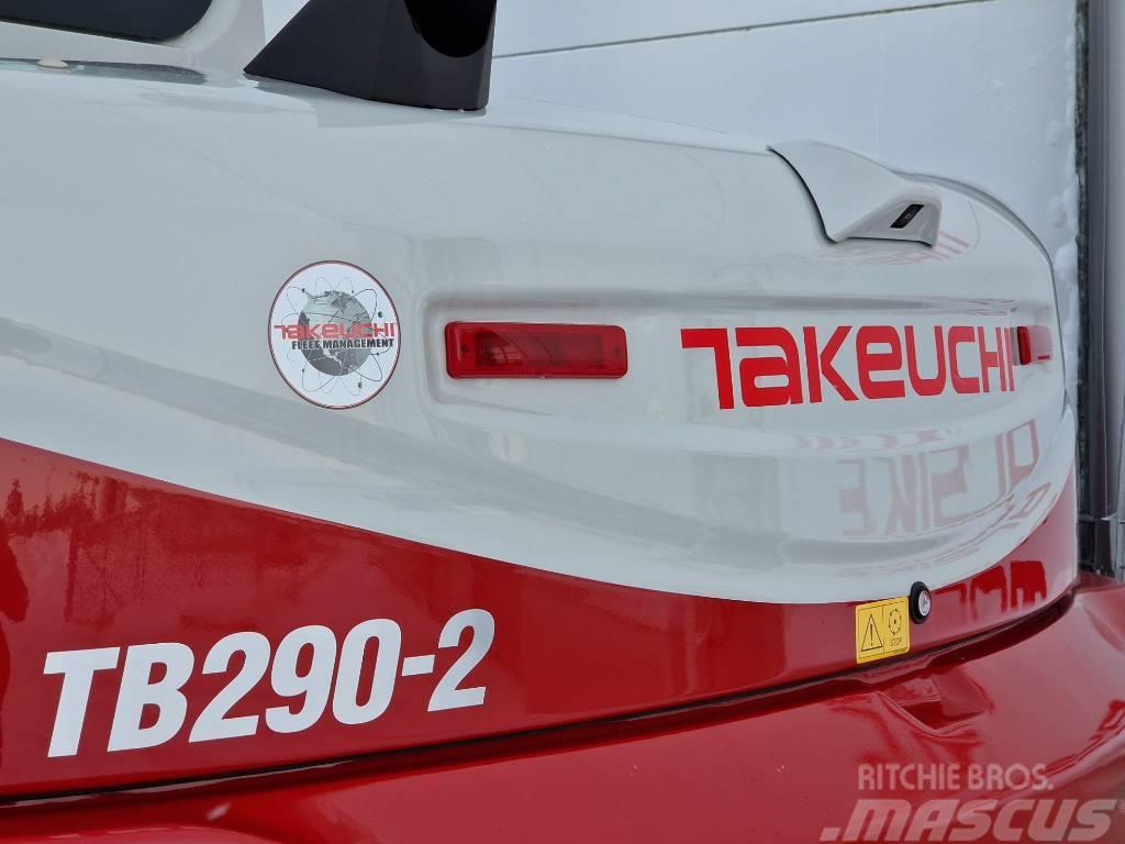 Takeuchi TB290-2 2PC med SMP rotortilt 소형 굴삭기 7톤 미만