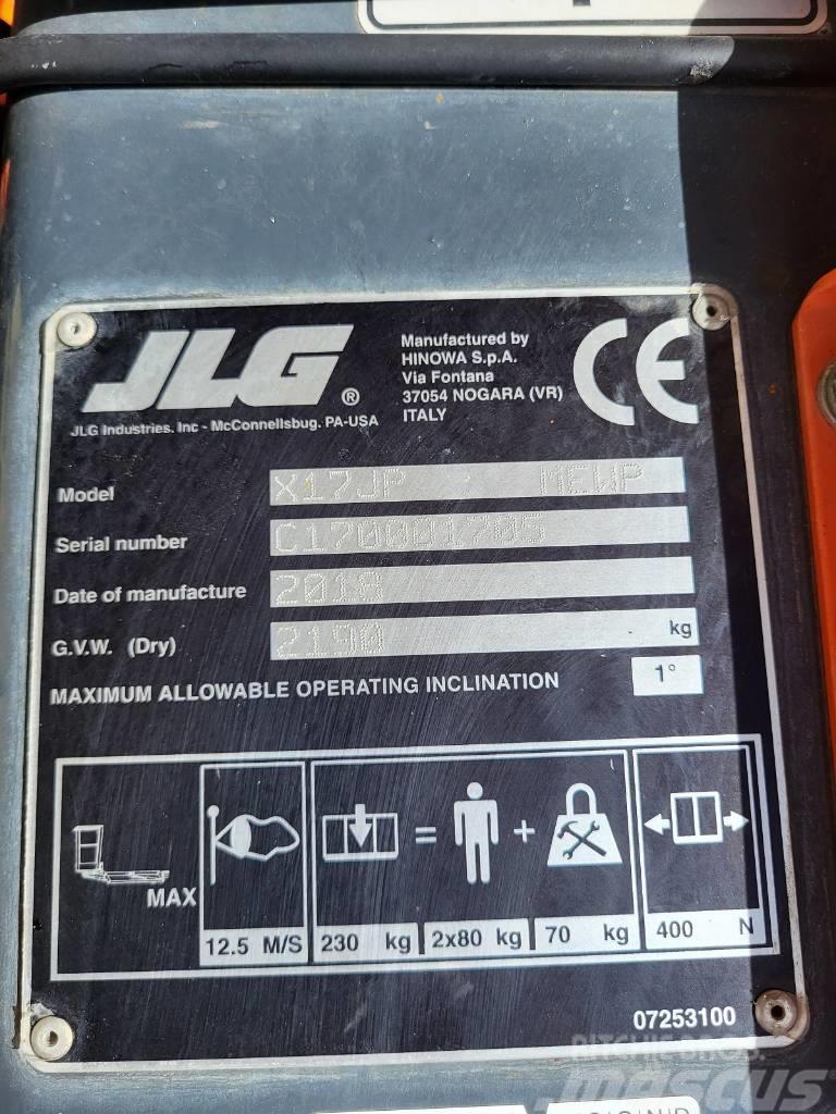 JLG X17 J Plus 관절형 전동이동 리프트