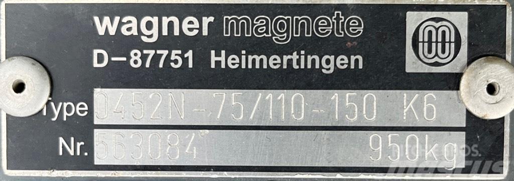 Wagner 0452N-75/110-150 K6 Neodymium overband magnet Waste sorting equipment