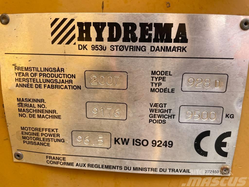 Hydrema 928 D 백호로더