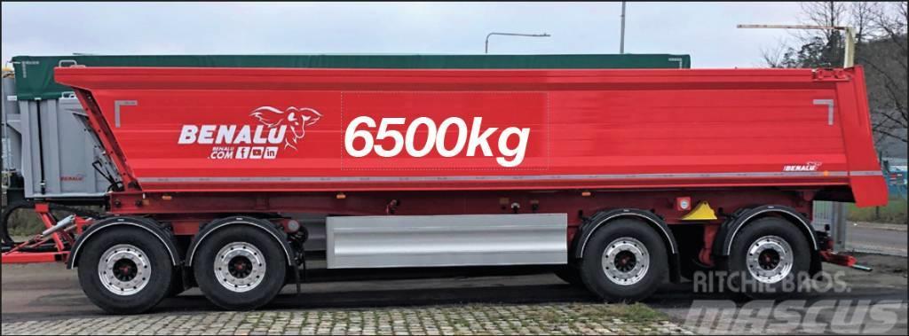 Benalu Siderale 38 ton VIKT 6,5 TON , 30 kbm Tippsläpvagn 티퍼 트레일러