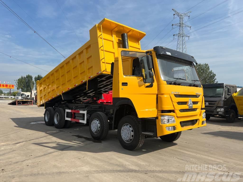 Howo 8*4 371 right hand drive 건설현장 덤프트럭