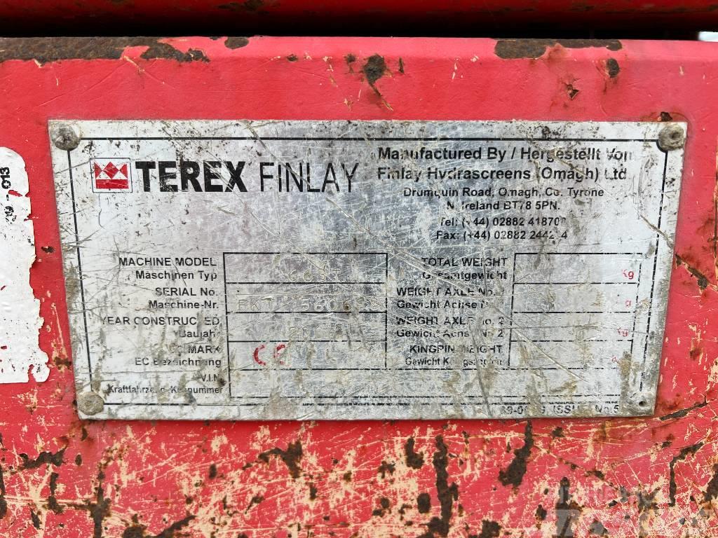 Terex Finlay 663T - New Conveyor / Good Condition 이동식 선별기