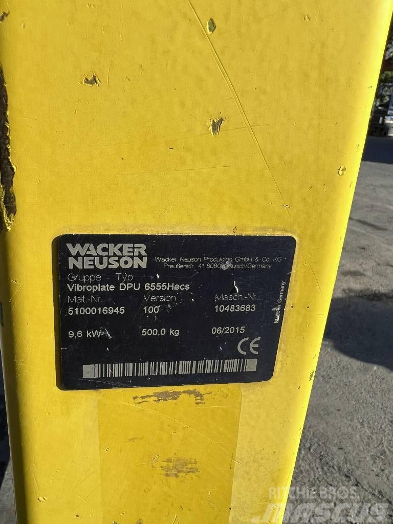 Wacker Neuson Vibroplate DPU 6555 Hecs*500 kg*E Start 진동롤러