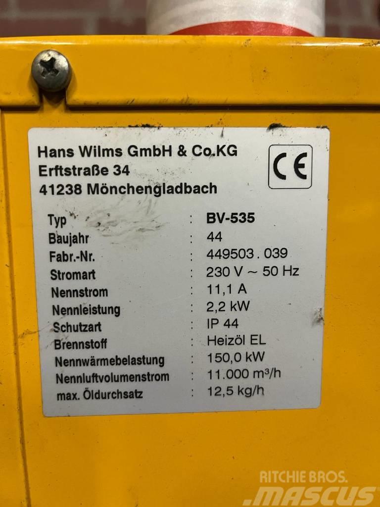 Wilms BV 535 가열 및 해동 장비