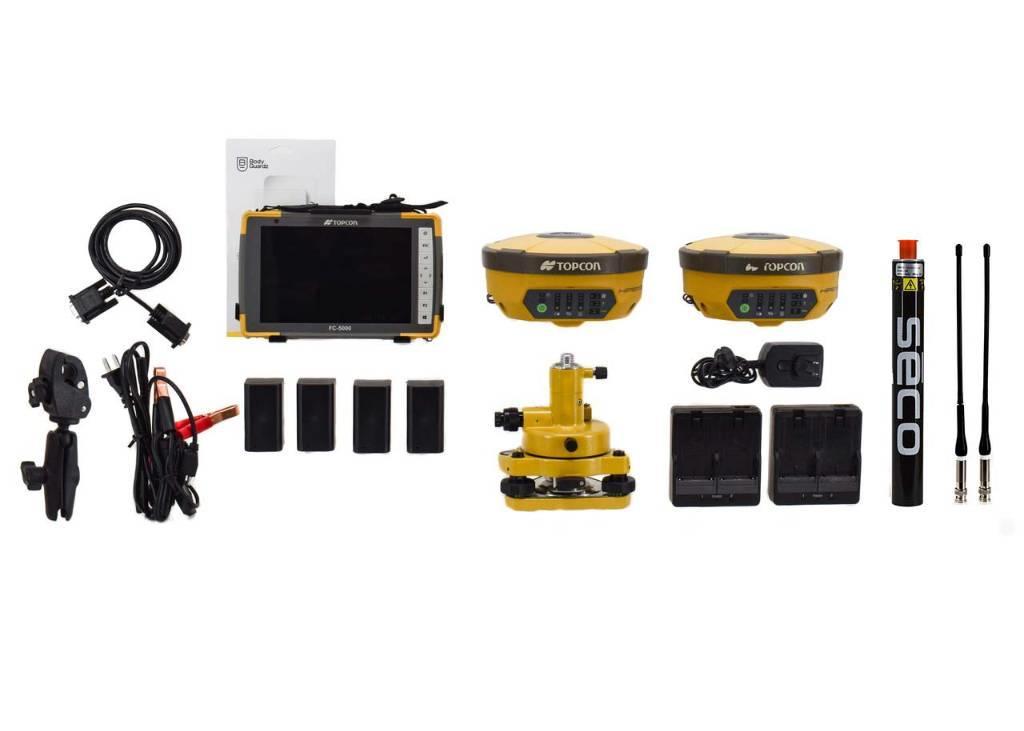 Topcon Dual Hiper V UHF II GPS Kit w/ FC-5000 & Pocket-3D 기타 부품  
