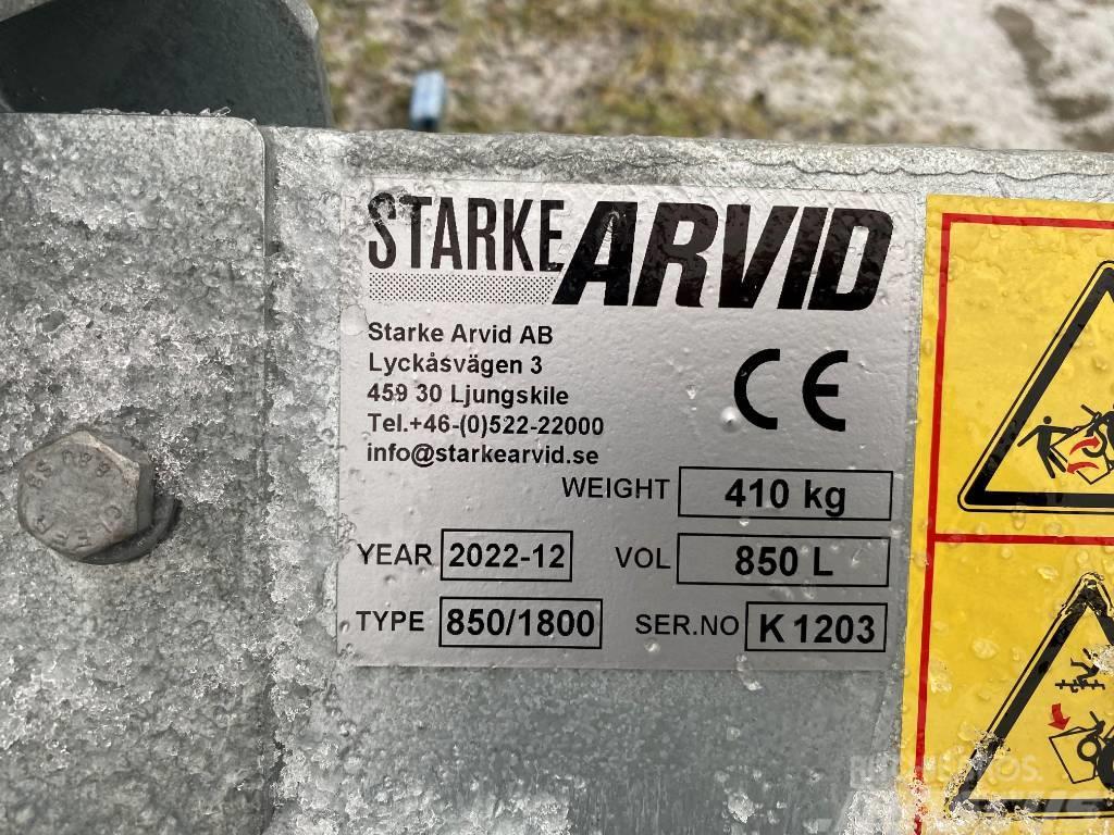  Fjärås/Starke Arvid 850/1800 모래(염화칼슘) 살포기