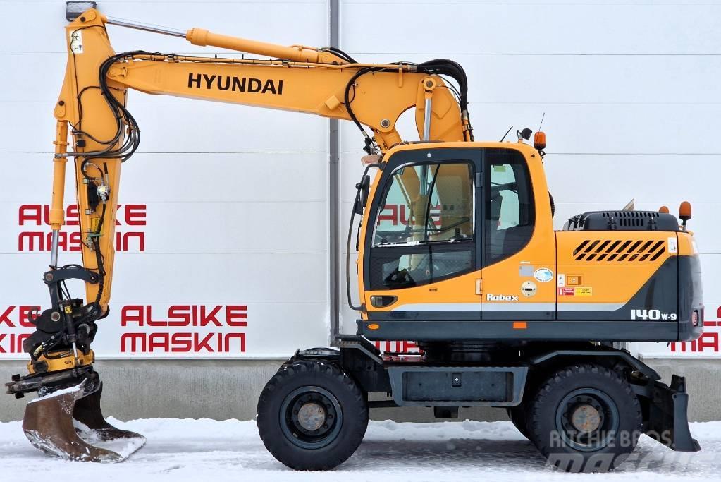 Hyundai 140 W  휠 굴삭기