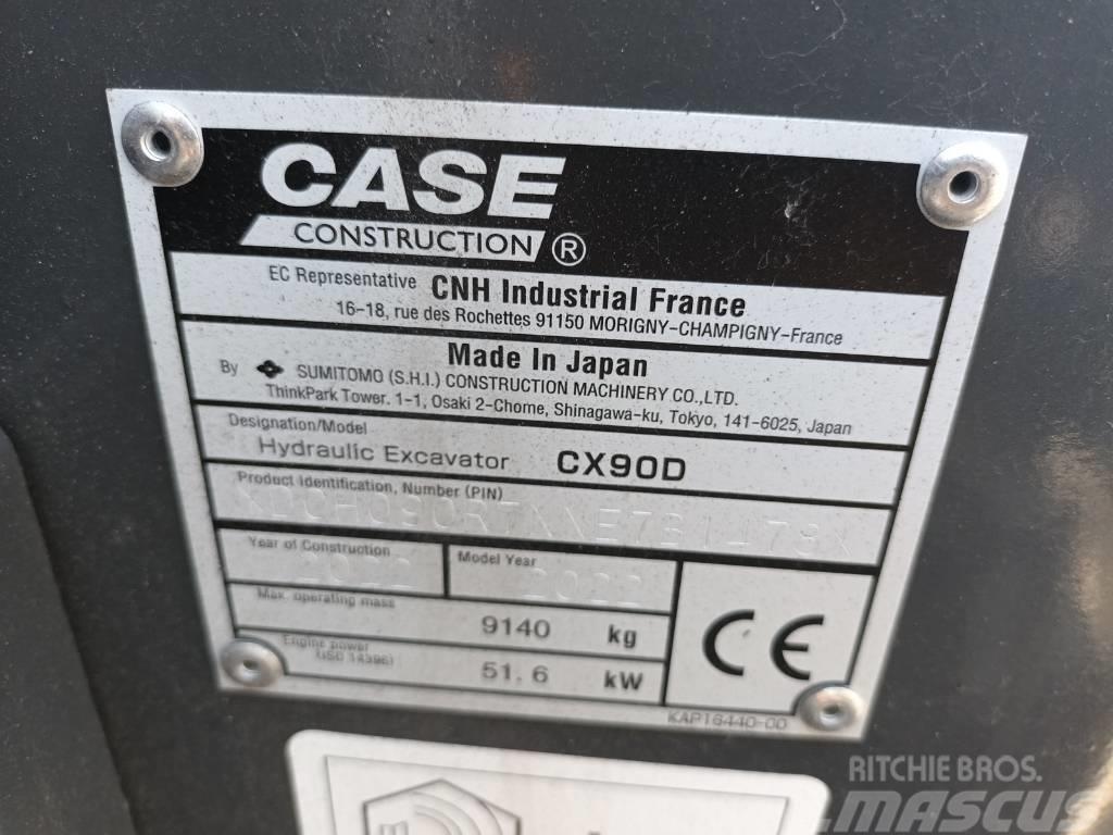 CASE CX 90 D 중형굴삭기 7톤-28톤