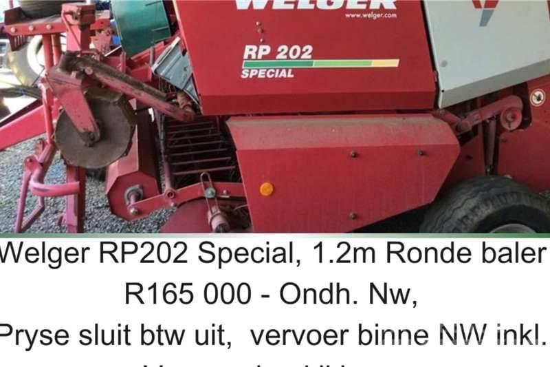 Welger RP202 special - 1.2m 기타 트럭
