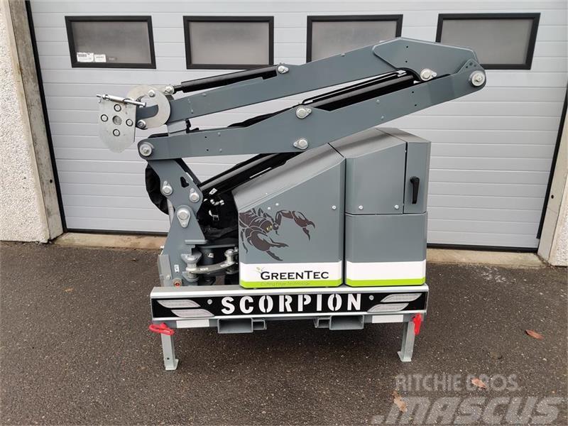Greentec Scorpion 430 Basic Front Hydraulisk trukket (til l 헤지 트리머
