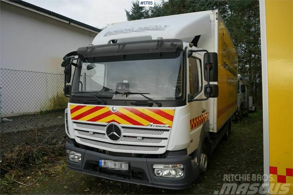 Mercedes-Benz Atego 818 4x2 Automatic gearbox and low mileage! 탑차 트럭