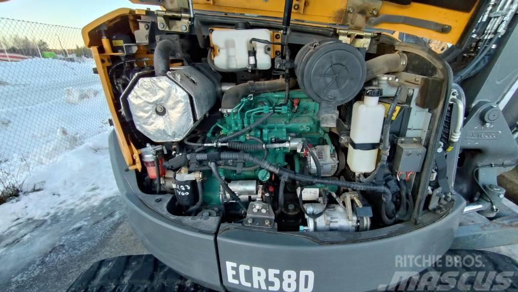 Volvo ECR 58 D 소형 굴삭기 7톤 미만