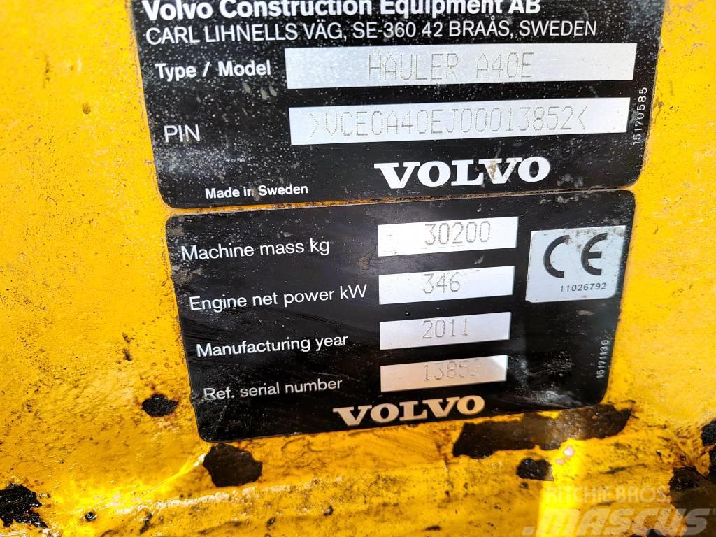 Volvo A 40 E 연결식 홀러