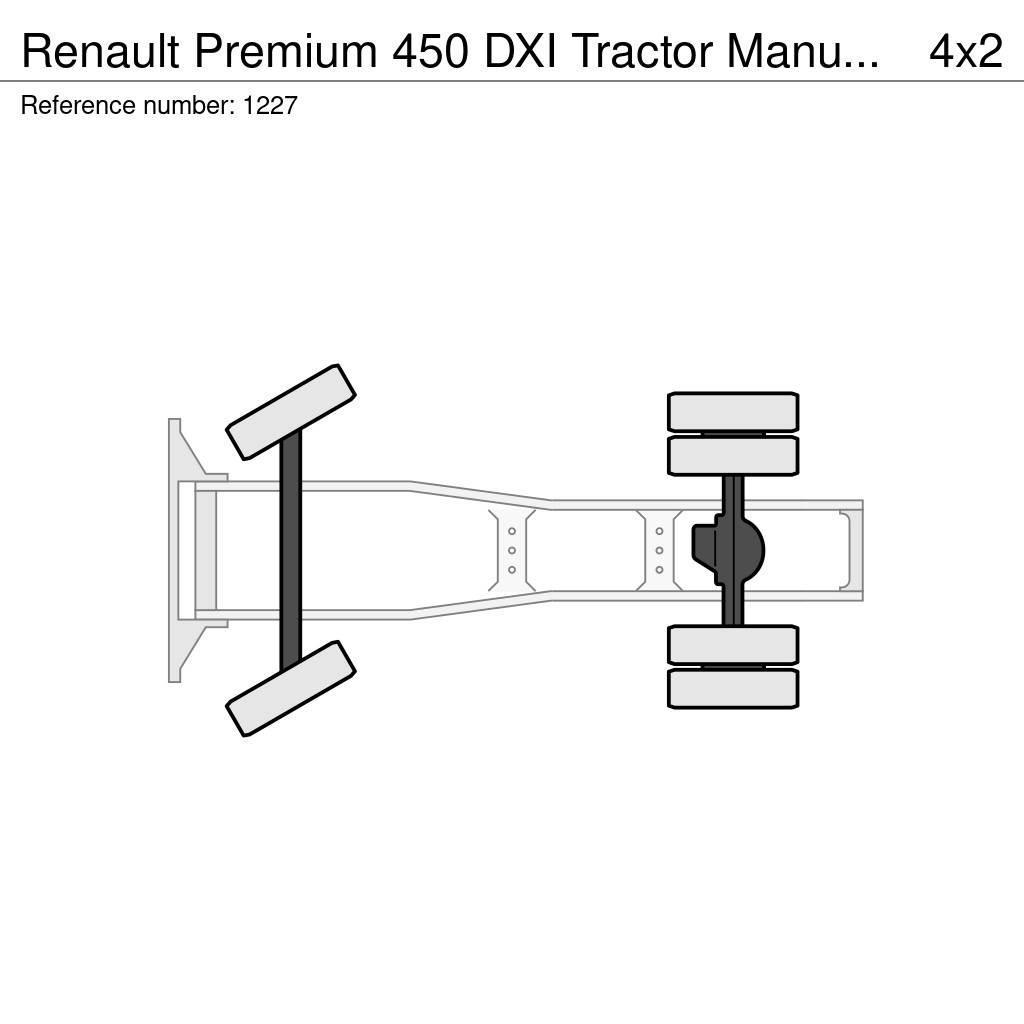 Renault Premium 450 DXI Tractor Manuel Gearbox Hydraulic P 트랙터 유닛