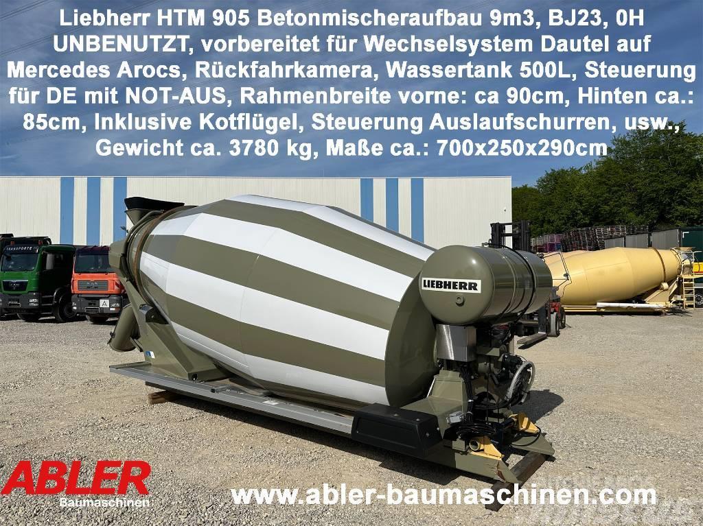 Liebherr HTM 905 9m3 Wechselsys. für Dautel auf MB UNUSED 콘크리트 믹서트럭