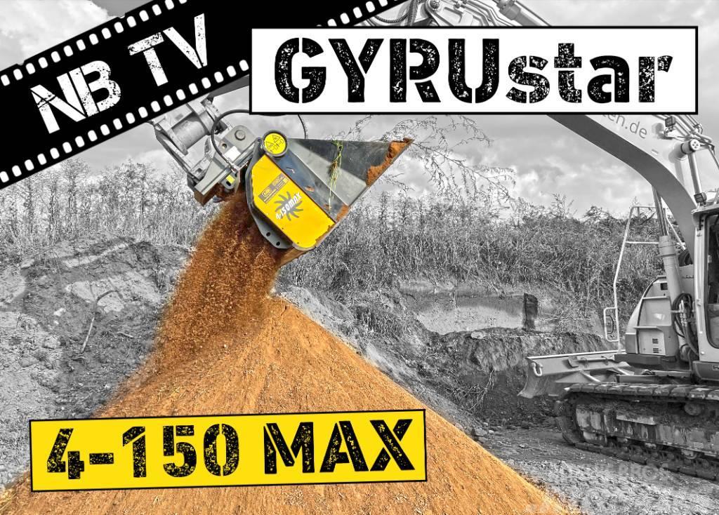 Gyru-Star 4-150MAX (opt. Verachtert CW40, Lehnhoff) 스크리닝 버킷