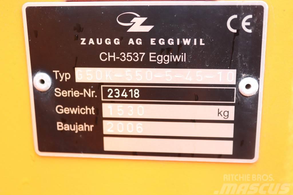  Zaugg G50K-550-5-45-10 Schneepflug 5,50m breit 기타