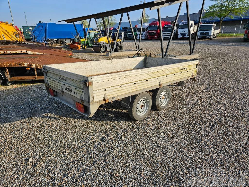 Brenderup 2 tons trailer model 4310 TB alu 플랫베드/드롭사이드 트레일러