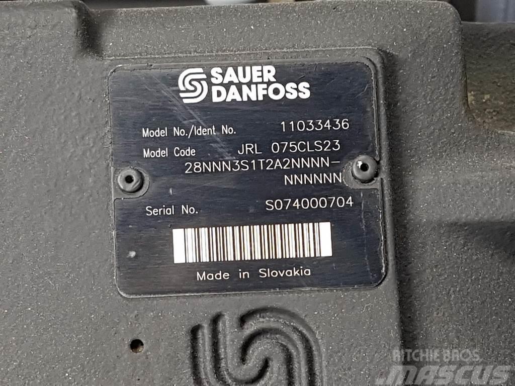 Vögele 11033436-Sauer Danfoss JRL075CLS2328-Pump 유압식 기계